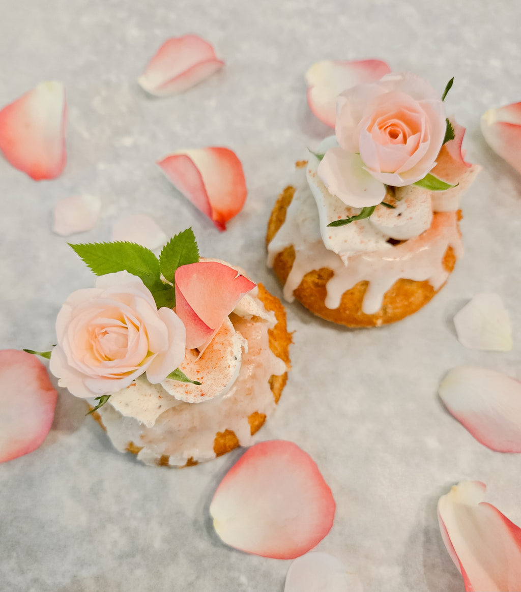 Mini Floral Cakes (6pc)
